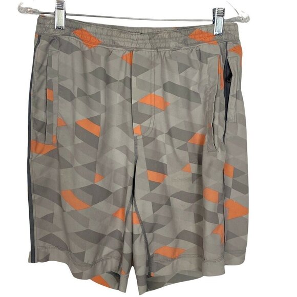 LULULEMON Men's Swim Trunks Gray Orange L B46-17 - Picture 1 of 10